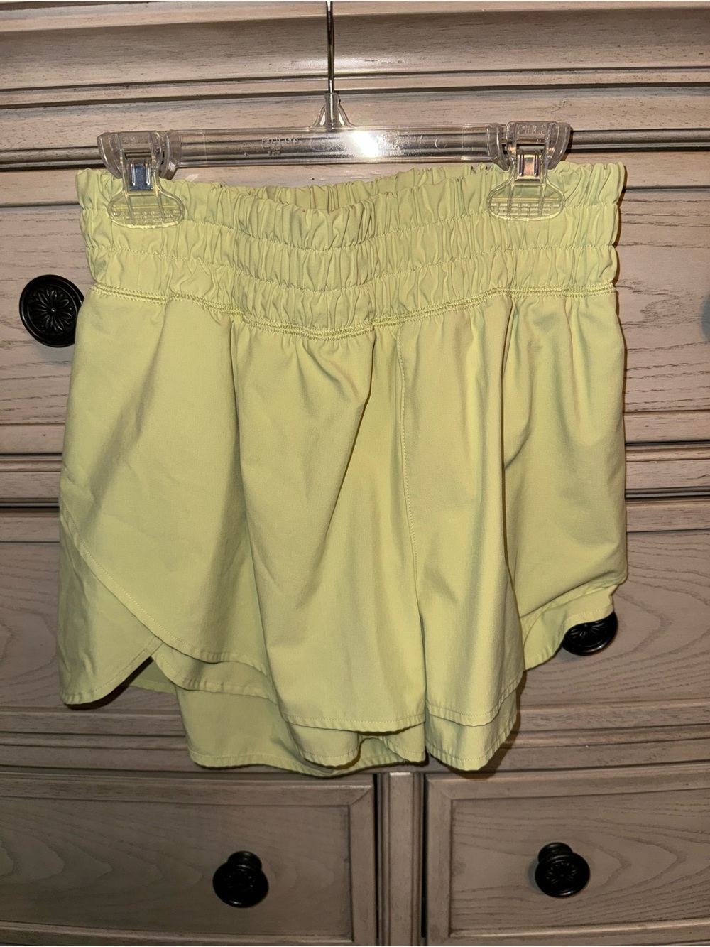 CALIA by Carrie Underwood Pale Yellow Athletic Skort